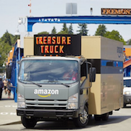 Amazon Treasure Truck - de brug tussen online en retail